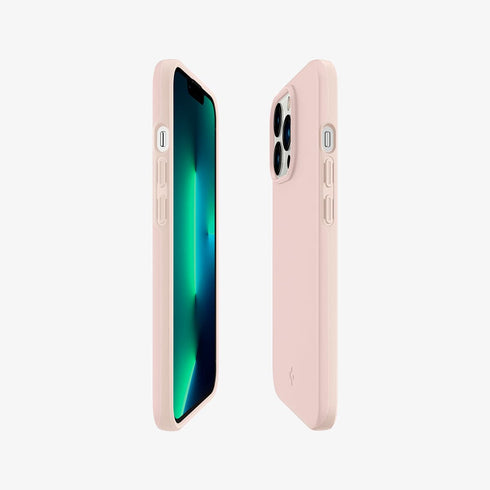 ACS03674 - iPhone 13 Pro Max Case Thin Fit in black showing the back